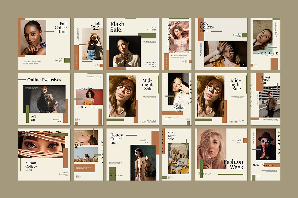 600 Minimalist Instagram Bundle, a Social Media Template by Creatchees.std (Photo 29 of 37)