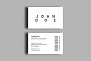 Simple Professional Business Card, a Business Card Template by ClickPaint_Studio (Thumbnail 1 of 3)