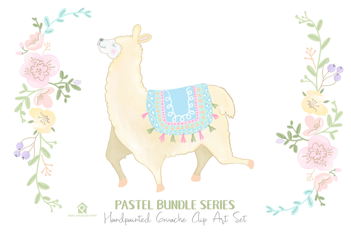 All New!! Mega Pastel Bundle Series, a Graphic by SmallHouseBigPony (Photo 4 of 18)