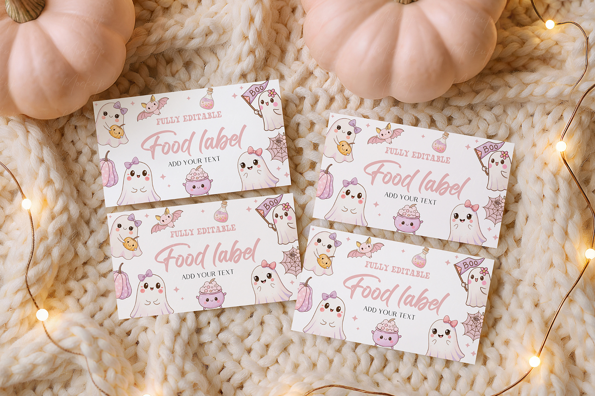 Autumn Aesthetic Card Mockup, a Product Mockup by TatiMockup (Photo 4 of 5)