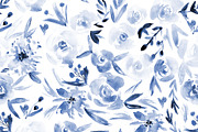Amore - seamless floral pattern, a Pattern Graphic by Katerina Tova (Thumbnail 12 of 13)