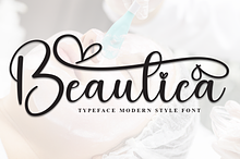 Beautica | Script Font