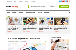 MakeMoney - WordPress Theme