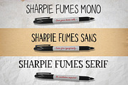 Sharpie Fumes Font Family, a Sans Serif Font by Glen Gauthier (Thumbnail 2 of 8)