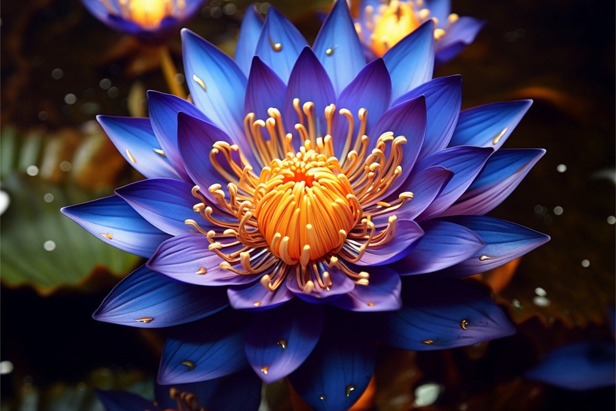 Stunning Lotus Flower Backgrounds, a Background Graphic by Whiskey Bee Boutique (Photo 10 of 11)