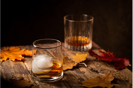 Glass of scotch whiskey, a Food & Drink Photo by piter.goskov