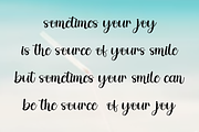 Miniatur, a Handwritten Font by FreshTypeINK (Thumbnail 6 of 8)