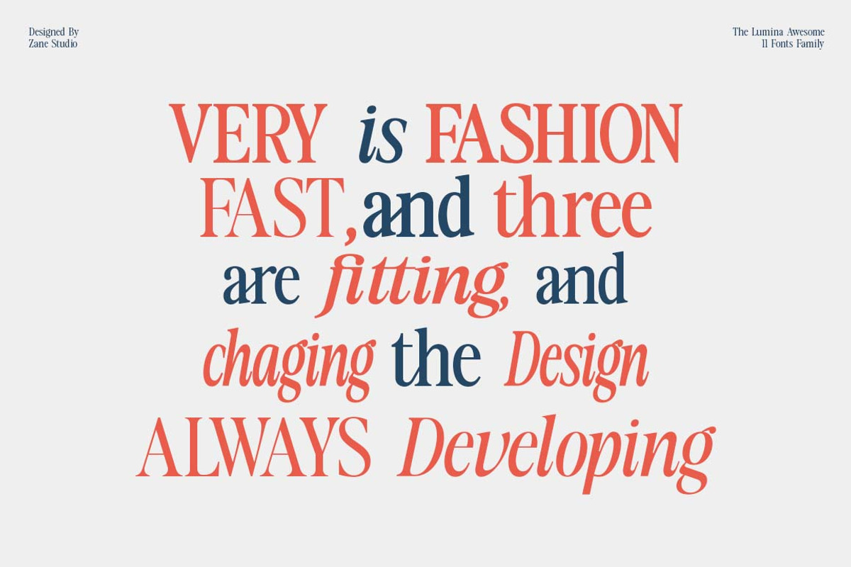 The Lumina Awesome, a Serif Font by Zane Studio (Photo 8 of 12)