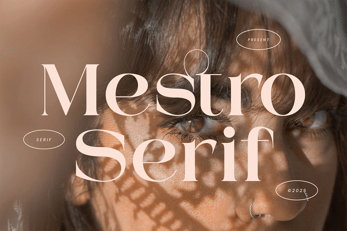 Mestro Serif || Modern Ligature, a Serif Font by ToniStudio (Photo 7 of 10)