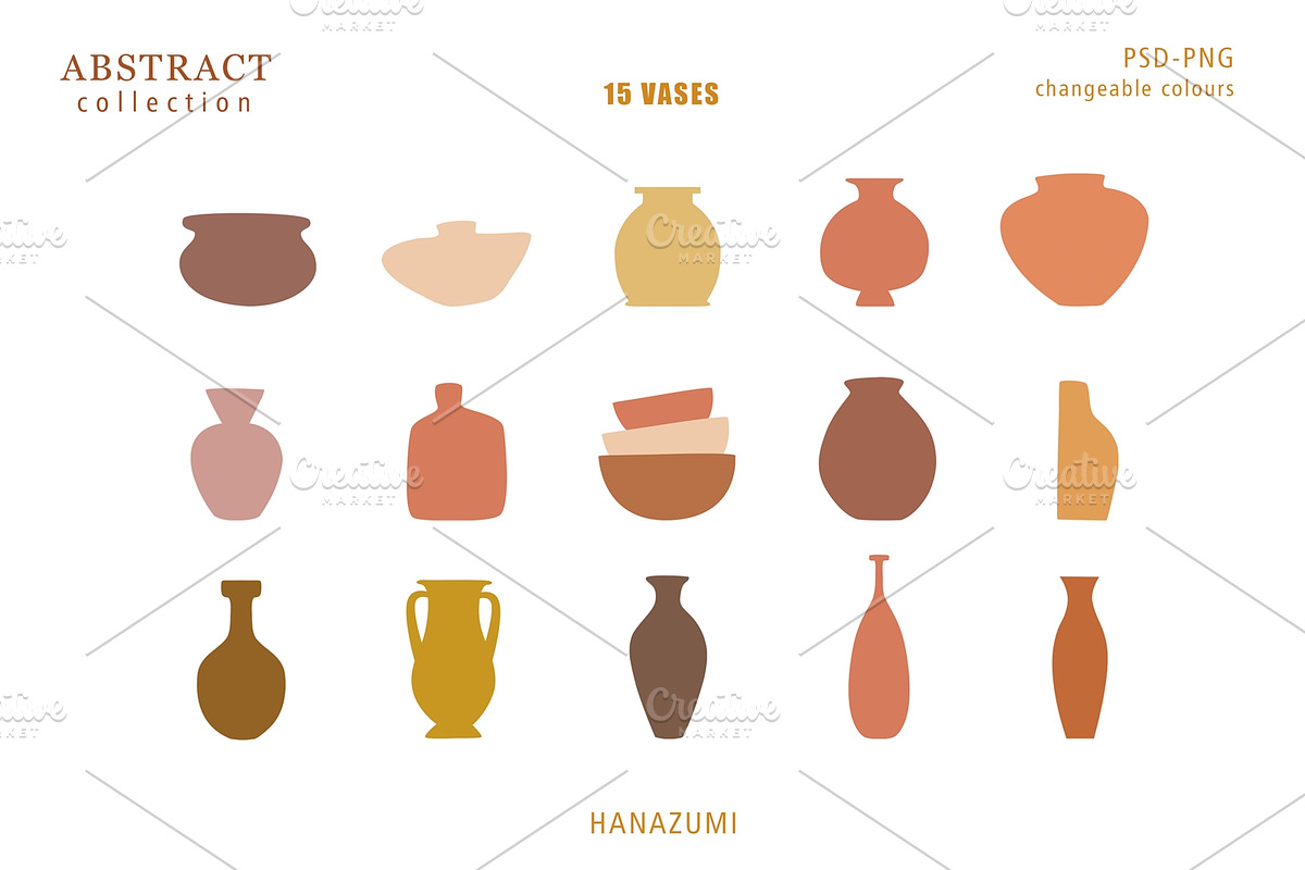 Modern Abstract & Botanical, an Illustration by Hanazumi (Photo 2 of 21)