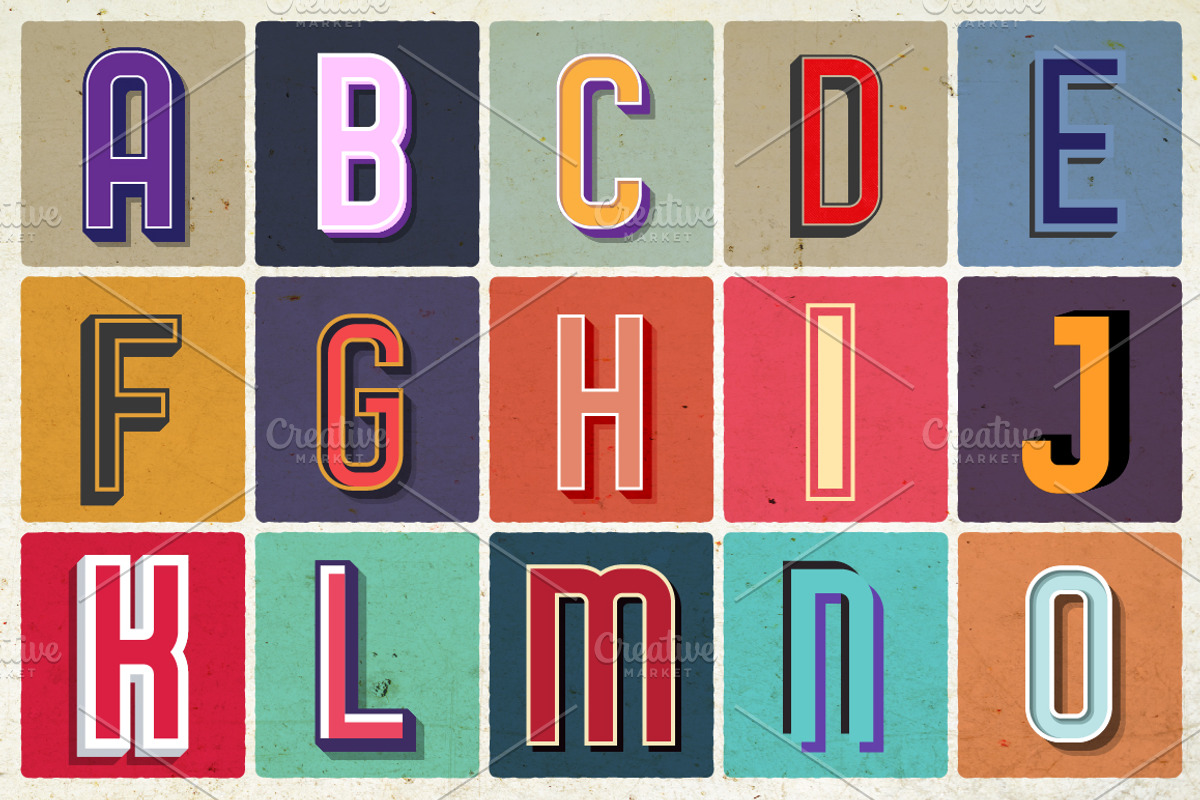 Sign Pro - Retro Vector Text Effects, a Layer Style Add-On by BackYard Graphics Co. (Photo 4 of 11)