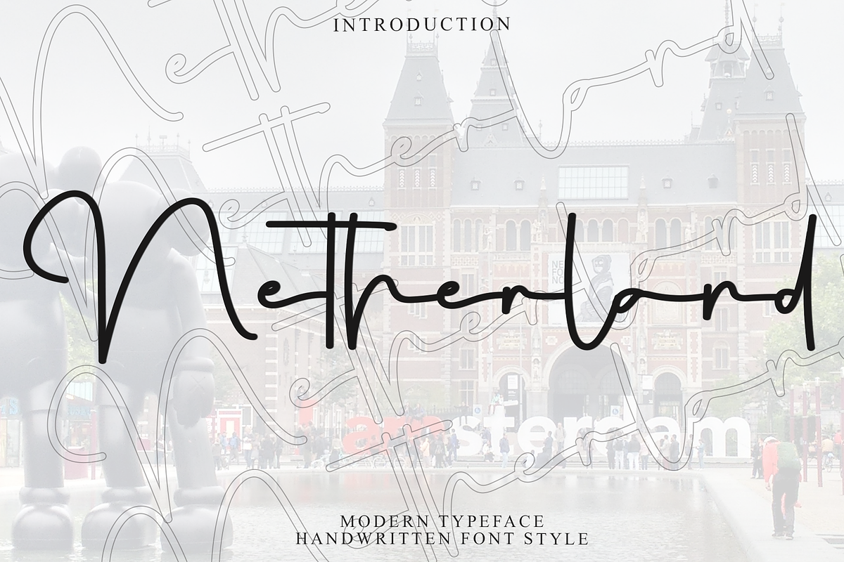 Netherland, a Handwritten Font by FreshTypeINK (Photo 1 of 8)