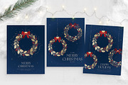 Christmas Wreath Flyer Template, a Flyer Template by BrandPacks (Thumbnail 1 of 5)