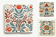 9 Folk Flower Pattern Illustration, a Decorative Illustration by ARTOZEN DIGITAL (Thumbnail 3 of 11)