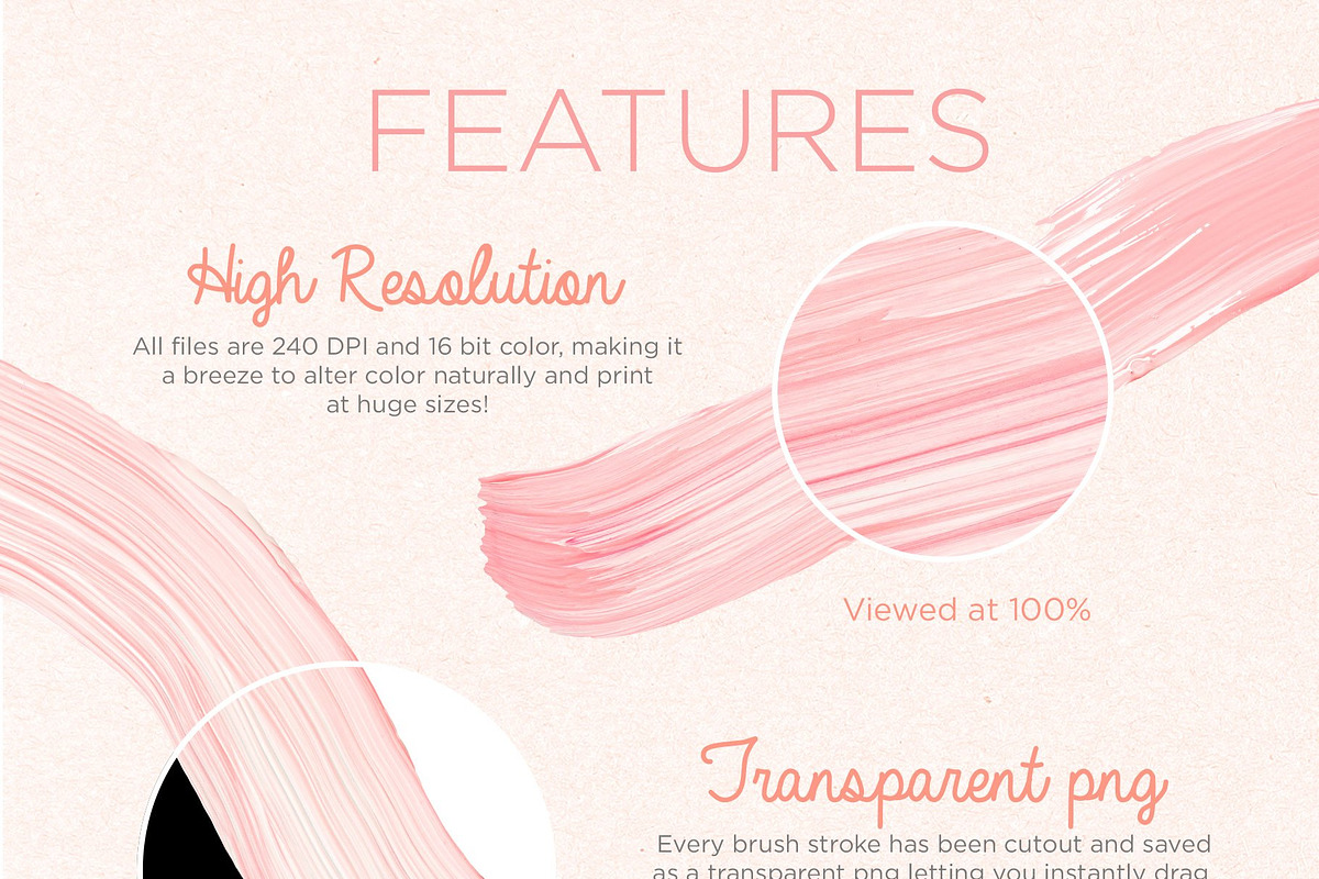 Lets Paint! Peaches & Cream Brush, an Object Graphic by Fox & Bear (Photo 3 of 4)