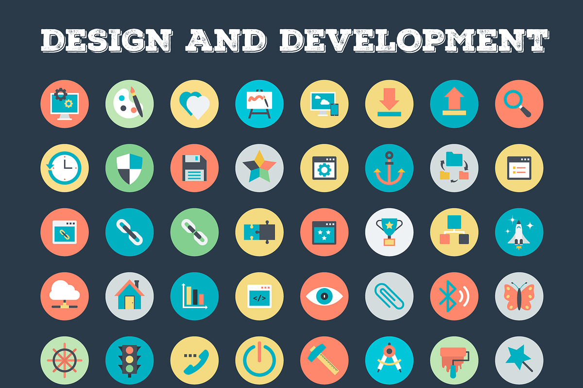 4059 Flat Rounded Vector Icons, a Duotone Icon by Vectors Market (Photo 7 of 21)