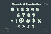 Paper Cutsy - A Papercut Type, a Handwritten Font by delipensil (Thumbnail 8 of 9)