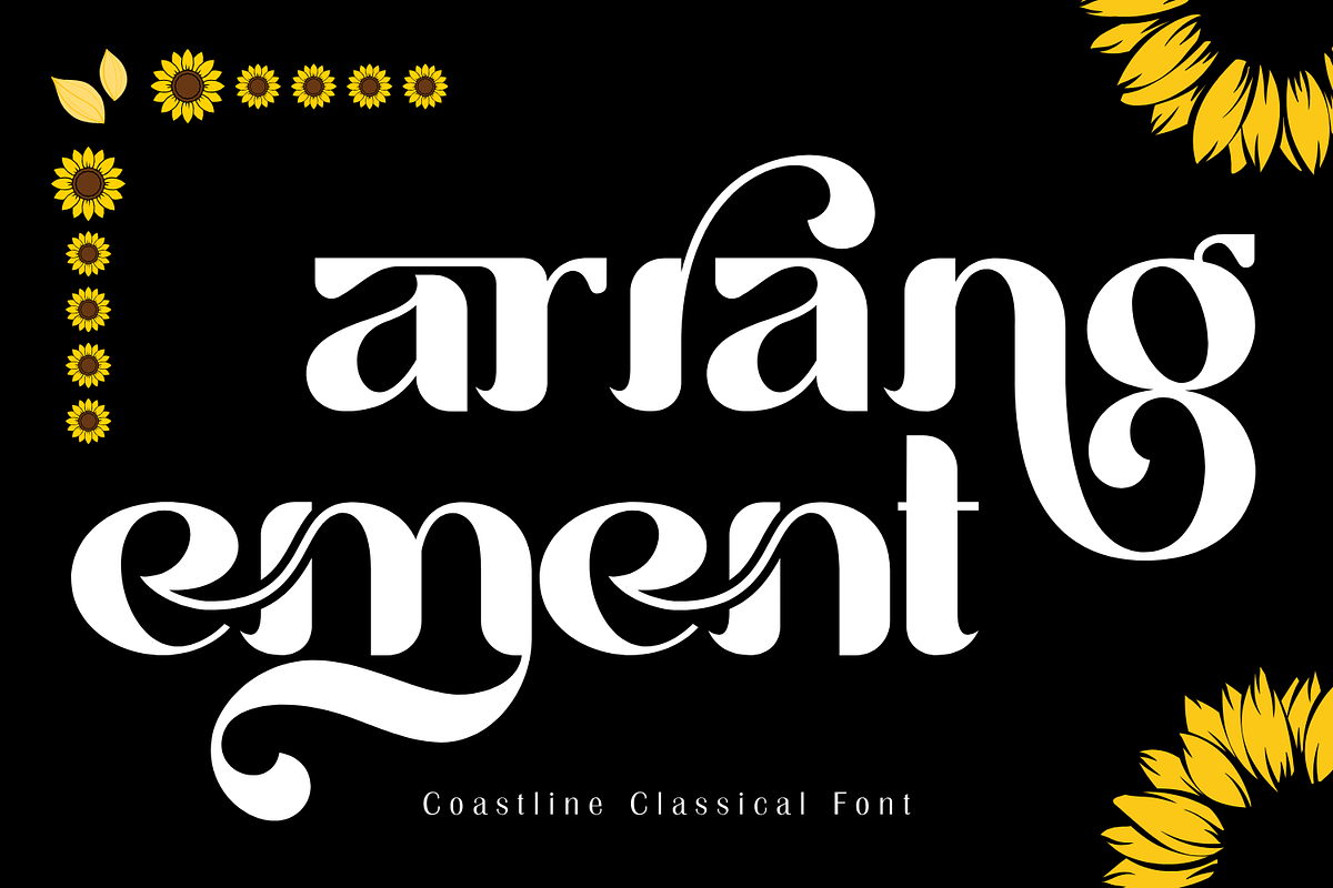 Coastline Classical Font, a Serif Font by 177Studio (Photo 2 of 8)