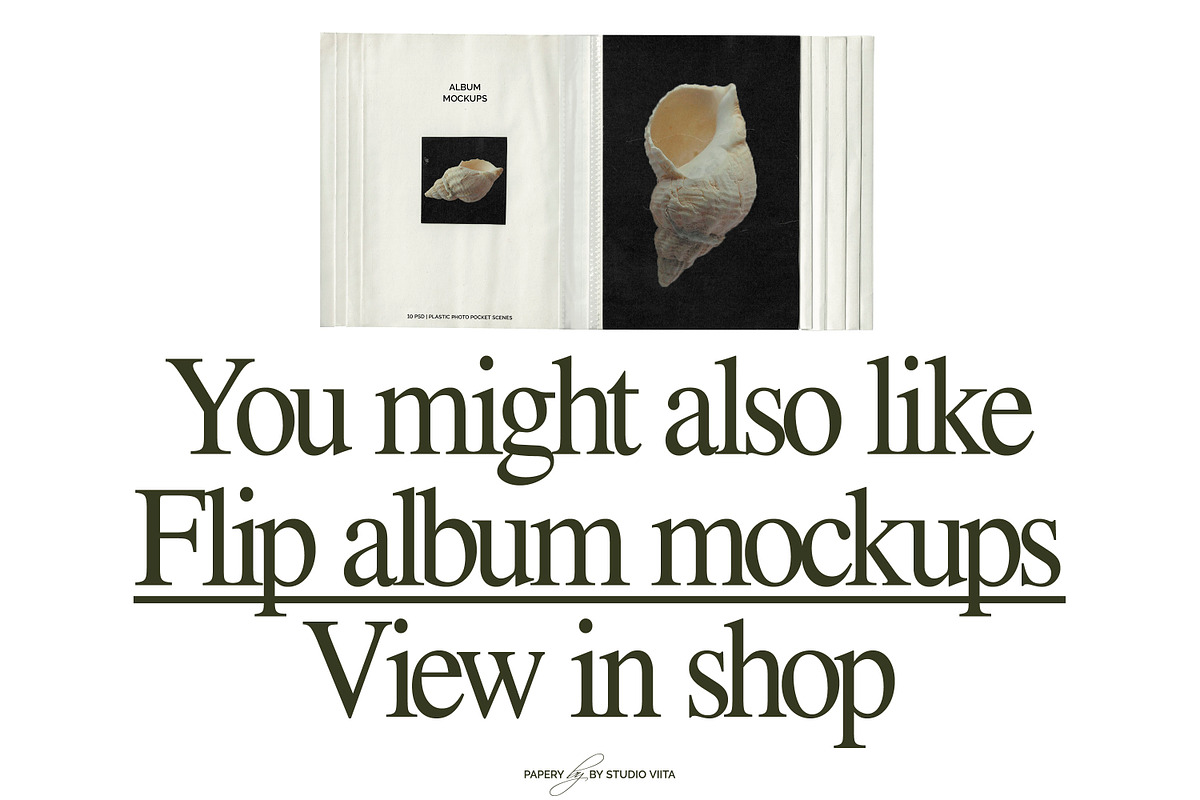 Vintage Photo Paper Sleeve Mockups, a Books & Magazine Mockup by Studio Viita (Photo 8 of 10)