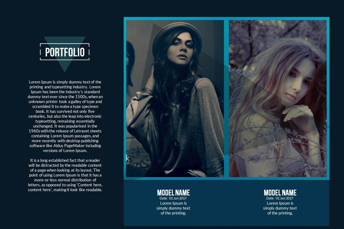 Professional CV PowerPoint Templates, a Presentation Template by MRI STUDIO (Photo 10 of 13)