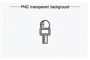 Mic Icons Set, an Outline Icon by Designfour (Thumbnail 2 of 7)