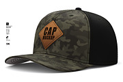 6-Panel Cap Mockup - Full Fabric PSD, a Hat Mockup by LESZ Design (Thumbnail 9 of 12)
