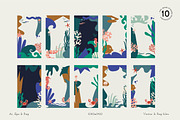 Ocean Deep Abstract Shapes, an Animal Illustration by All This Concept (Thumbnail 6 of 13)