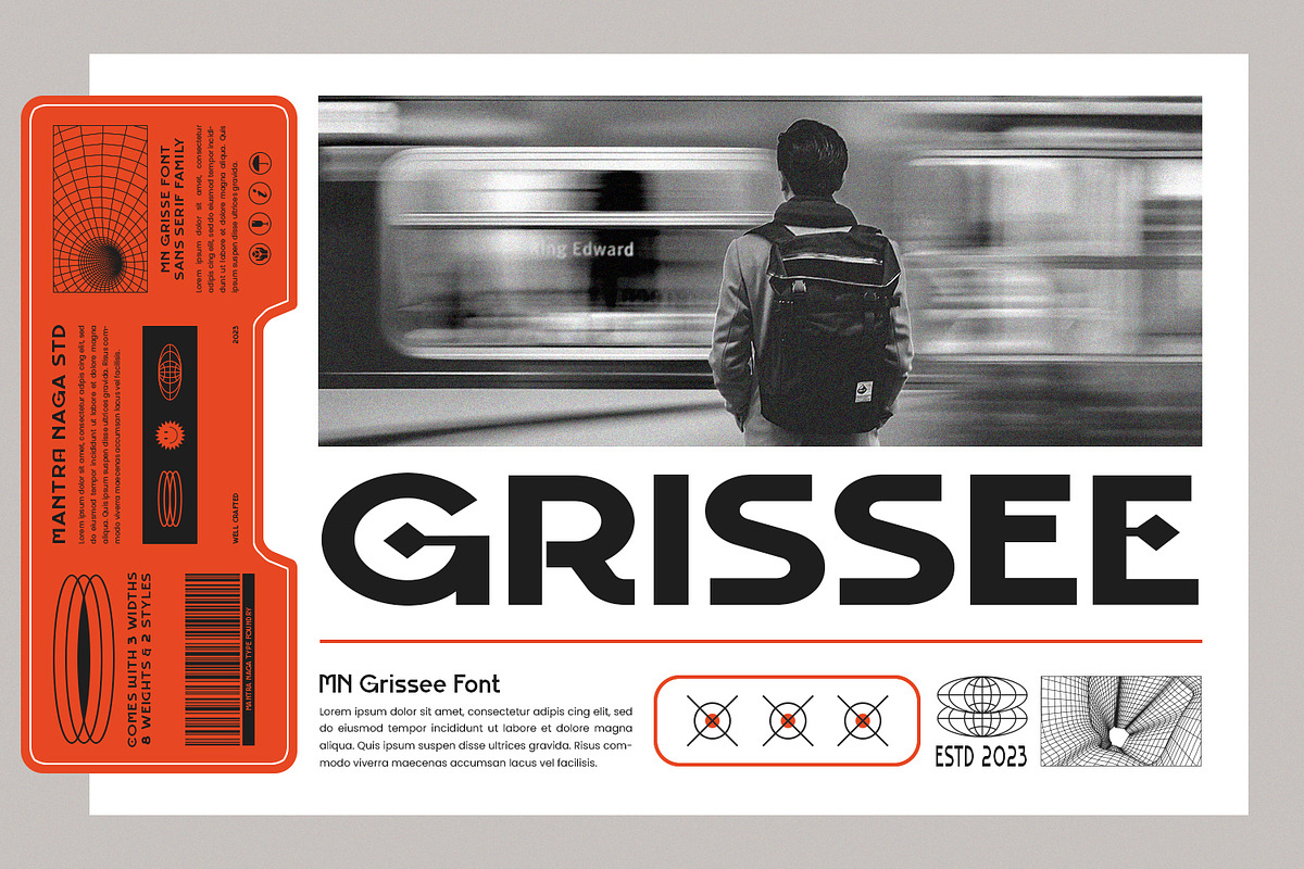 MN Grissee - Sans Serif Font Family, a Sans Serif Font by Mantra Naga (Photo 3 of 16)