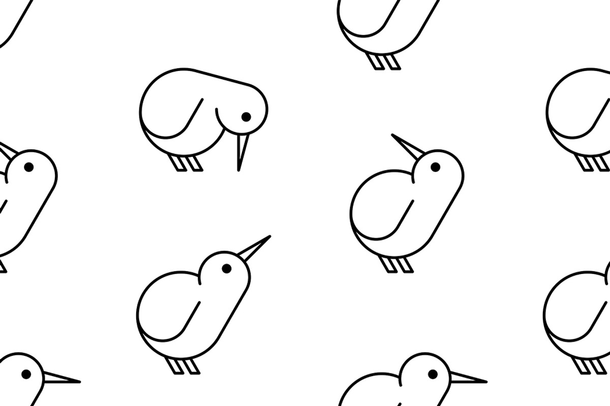 Kiwi bird Logo, a Graphic by NataliiaVolyk (Photo 5 of 6)