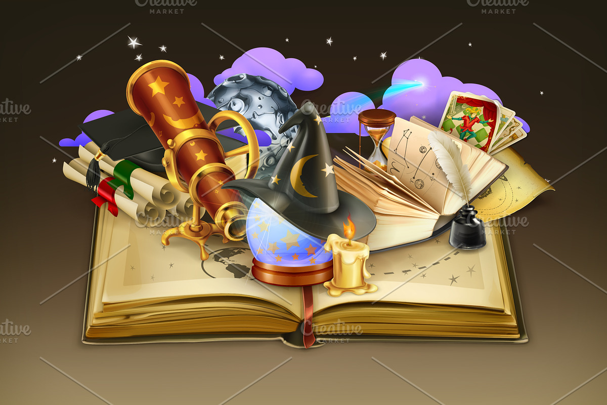 Astrology vector icons, an Icon by Allevinatis Studio (Photo 1 of 2)