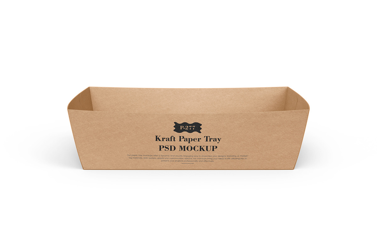Paper Tray Mockup, a Packaging Mockup by Ram Studio (Photo 9 of 13)