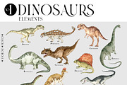 DINOSAURIA  Prehistoric encyclopedia, an Animal Illustration by Anastezia Luneva (Thumbnail 3 of 11)