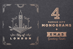Famous City Monograms