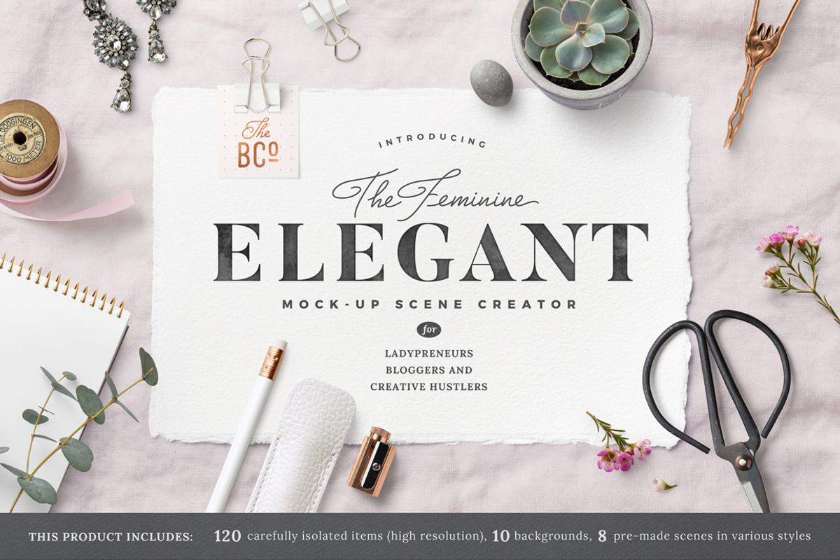 The Elegant Mock-Up Scene Creator, a Mockup by Anja Kaiser (Photo 6 of 7)