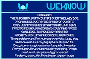 Blue Sapphire font, a Font by weknow (Thumbnail 6 of 8)