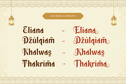Kultum Ramadhan - Arabic Fauxlang, a Serif Font by Sronstudio (Thumbnail 11 of 13)