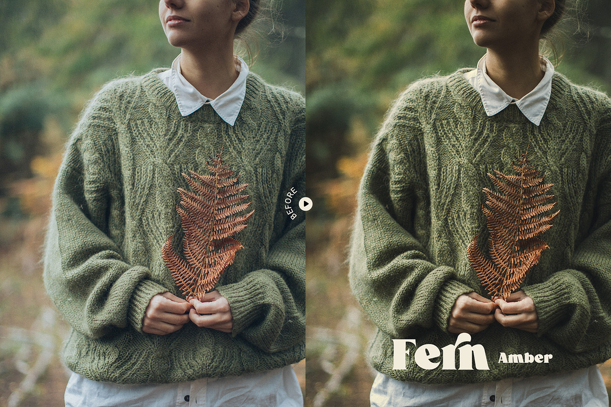 Fern Portrait Photoshop Action & LUT, an Action Add-On by Presetrain Co. (Photo 6 of 7)