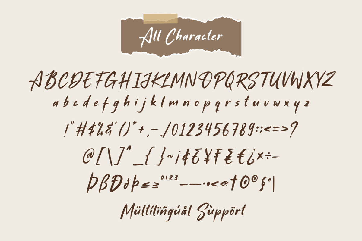 Rose Anthem - Handwritten Font, a Handwritten Font by Sronstudio (Photo 10 of 10)
