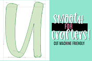 Seriously Though Handwritten Font, a Font by Sabrina Schleiger Design (Thumbnail 3 of 11)