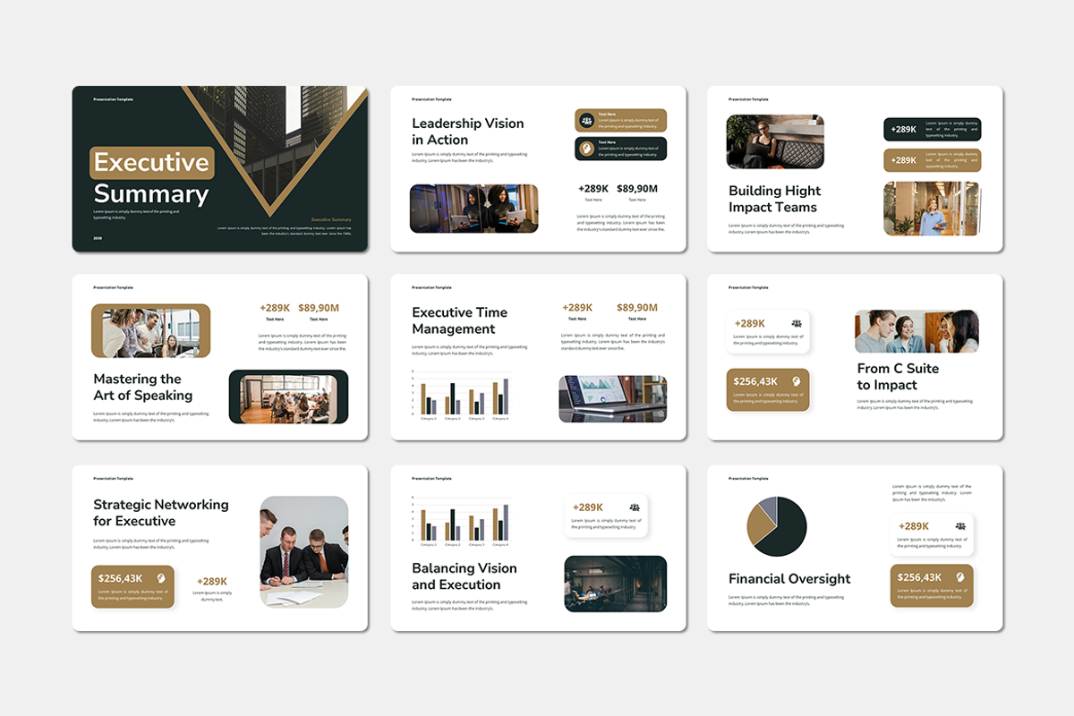 Executive Summary - PowerPoint, a Presentation Template by QR Design Studio (Photo 2 of 3)