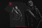 10 Bundle Dark Art Voorhees Slaug, an Illustration by Morspective (Thumbnail 2 of 7)