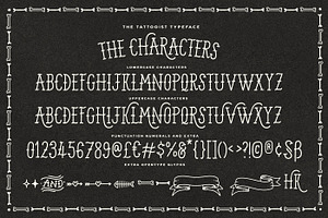 The Tattooist Typeface