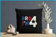 Bro I'm 4 Four Years Old 4thBirthday, a Graphic by Creativeusart (Thumbnail 4 of 4)