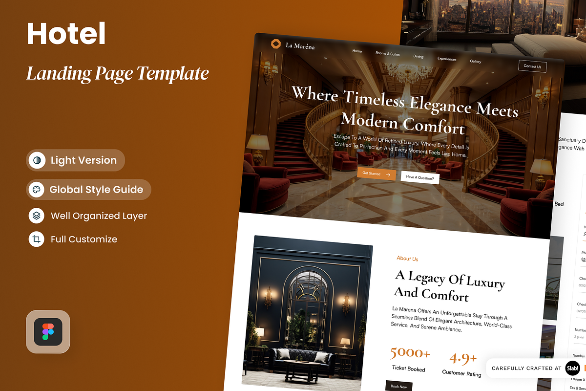 La Marena - Hotel Landing Page