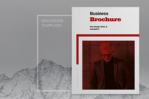 Red Business Brochure Template