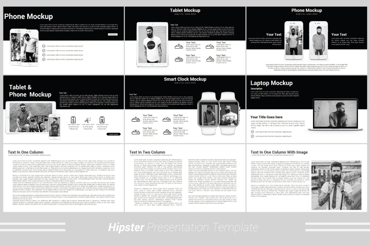 Hipster Powerpoint Template, a Presentation Template by Presentation Official (Photo 8 of 12)