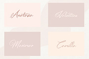Esmetralda - Handwritten Font, a Script Font by FHFont (Thumbnail 4 of 10)