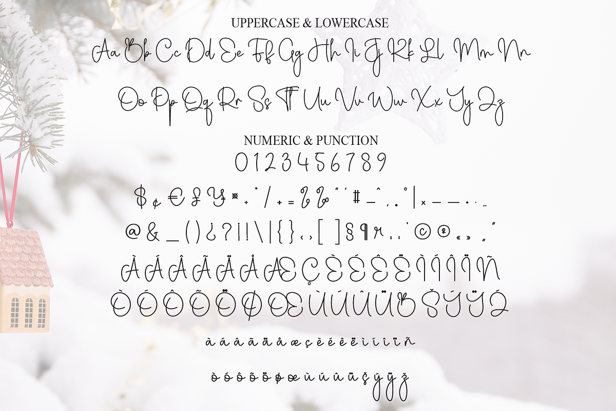 Winter Christmas | Script Font, a Handwritten Font by Scratchones (Photo 5 of 6)