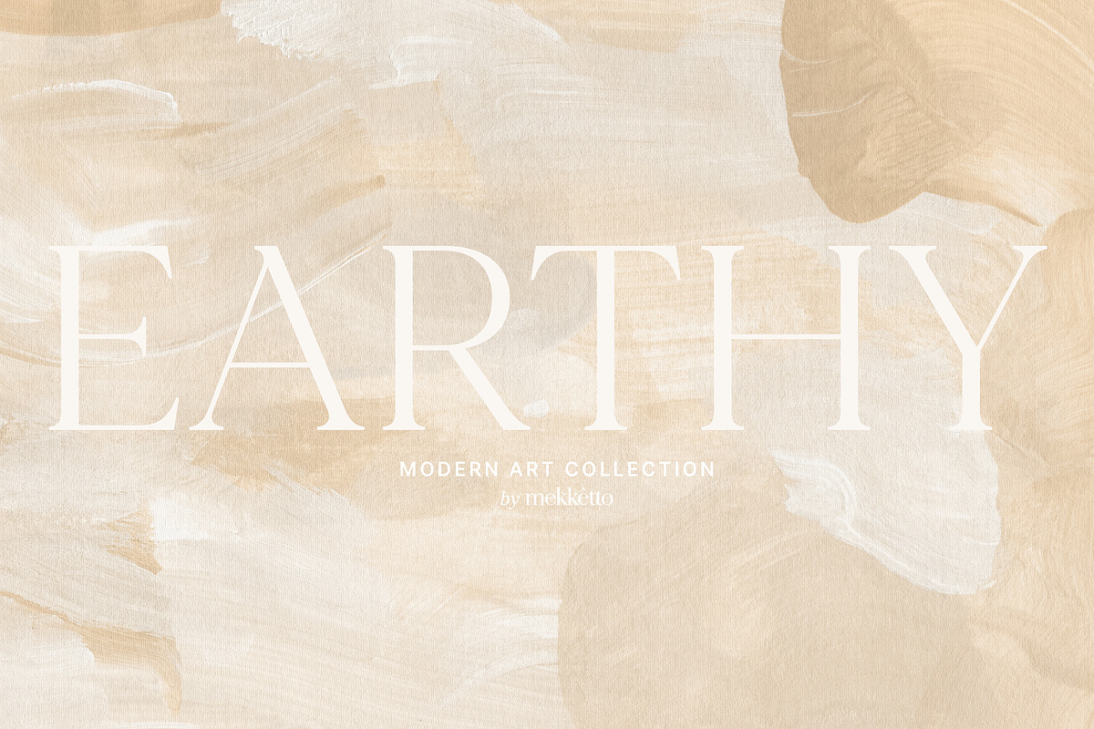 Earthy Paintings. Textures & Shapes, a Background Graphic by mekkêtto (Photo 2 of 19)
