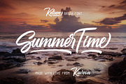 Kelium, a Script Font by kavoon (Thumbnail 5 of 7)